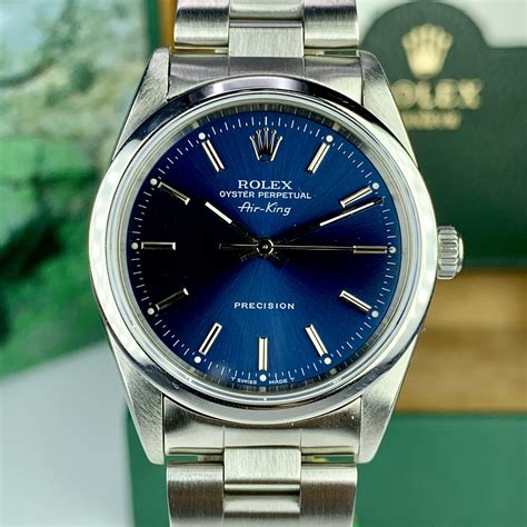 rolex air-king 14000 price|Rolex Air-King watch price.